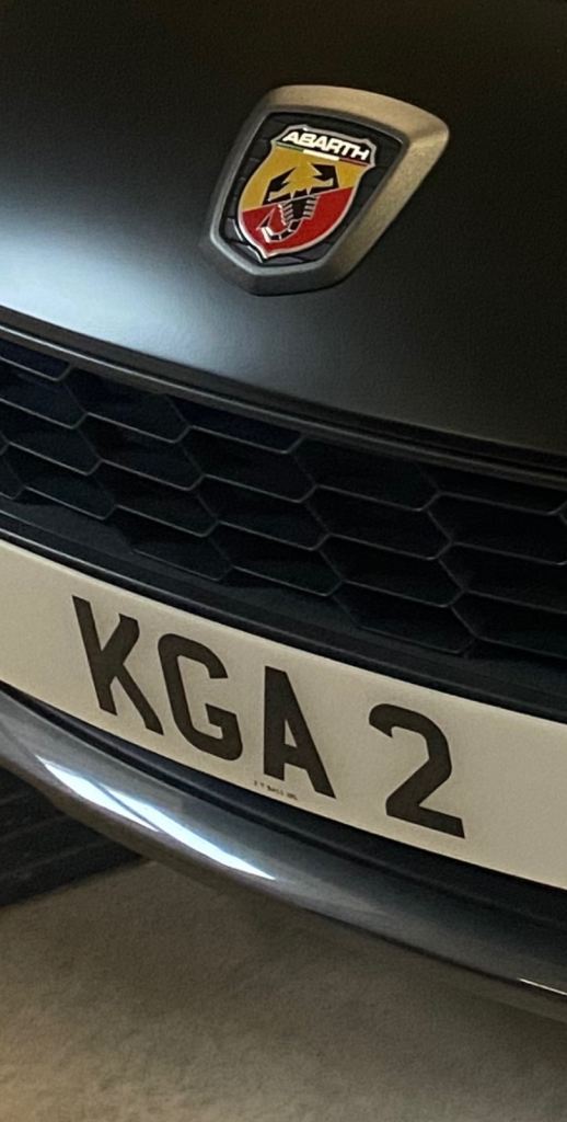 KGA2 1930’s Glasgow Cherished Number