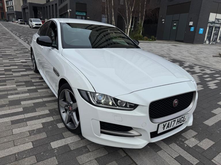 2017 JAGUAR XE R - SPORT 2.0 DIESEL AUTOMATIC 4dr SALOON WHITE 