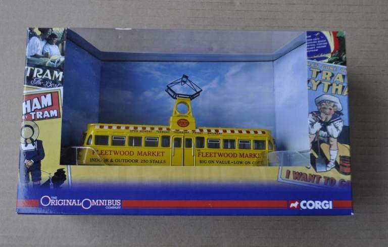 image for Corgi Blackpool brush railcoach (Fleetwood Market)