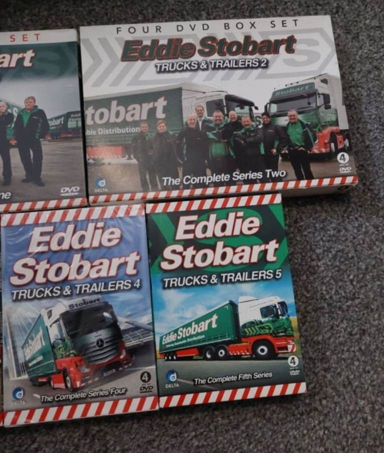 Eddie stobart trucks & trailers dvd box sets seasons 1 to 5
