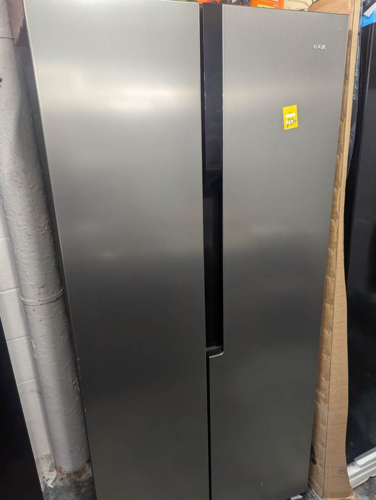 LOGIK LESSBSX23 Slim American- Style Fridge Freezer £360__