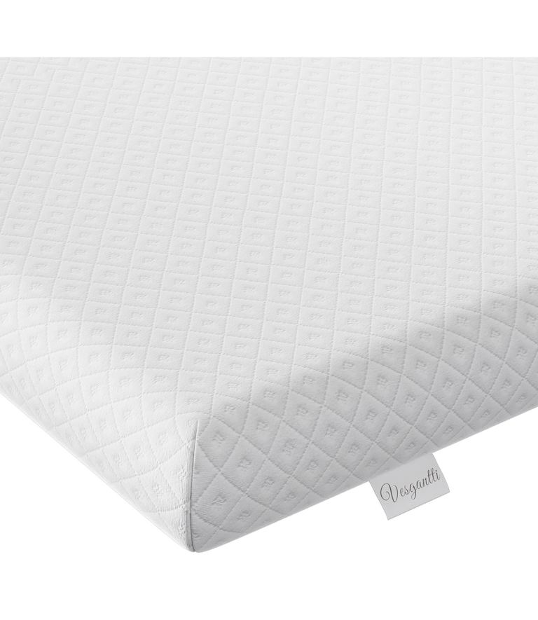 Vesgantti 4 Inch Memory Foam Mattress Topper King Size medium firm