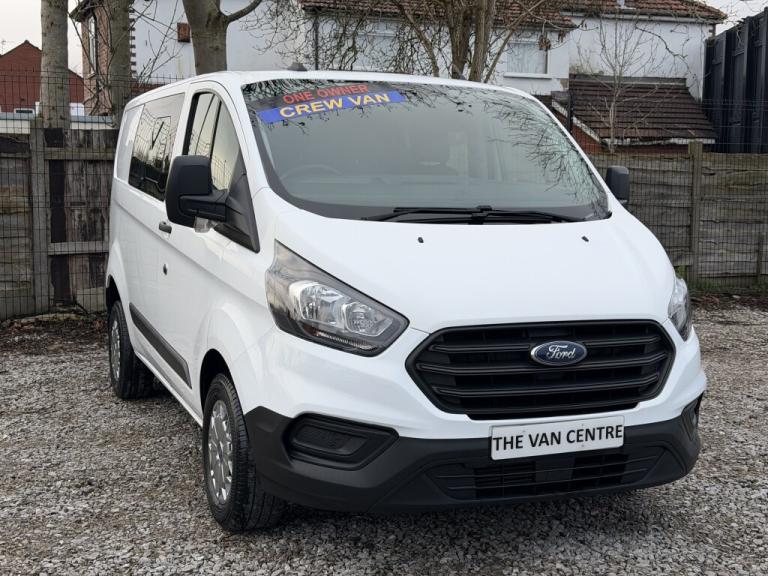 2020 (20) FORD TRANSIT CUSTOM LEADER L1 (SWB) DCIV (CREW VAN) **6 SEATS** 300 