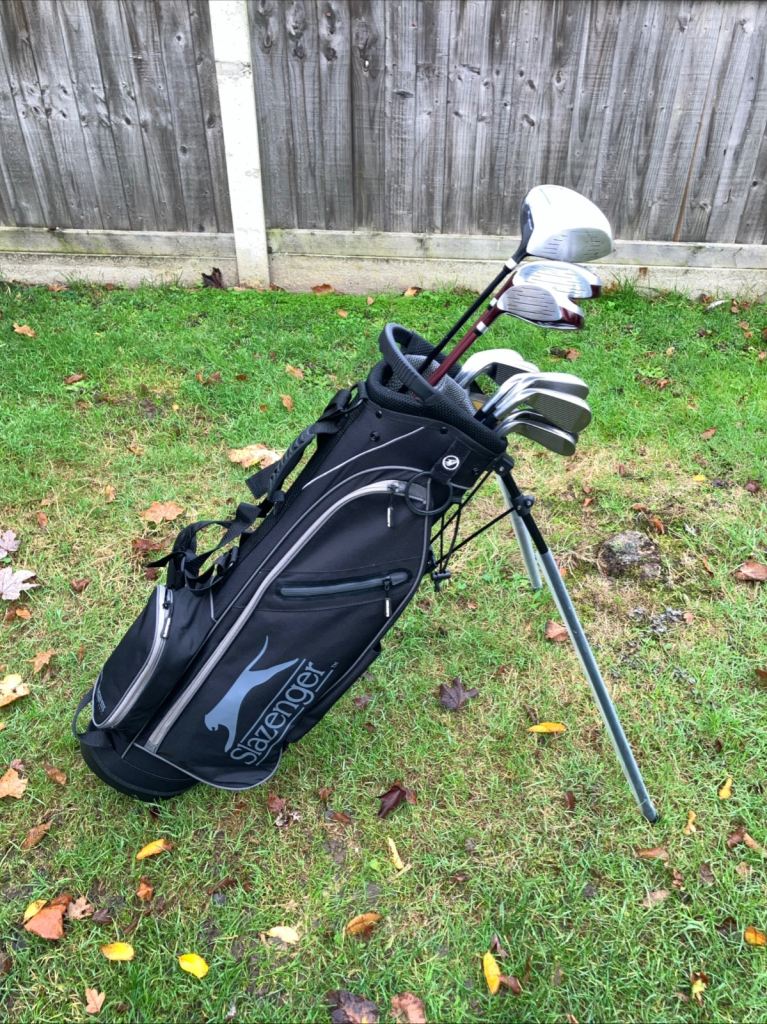 image for Ladies Golf Club Dunlop / Adams Golf Full Set With A New Slazenger Stand Bag 