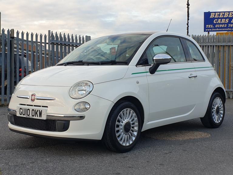 2010 Fiat 500 1.2 Lounge Hatchback 3dr Petrol Manual Euro 5 (s/s) (69 bhp)