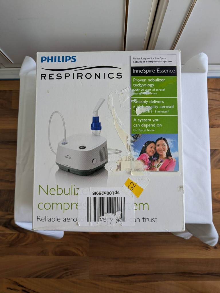 Philips Respironics InnoSpire Essence Nebulizer Compressor System
