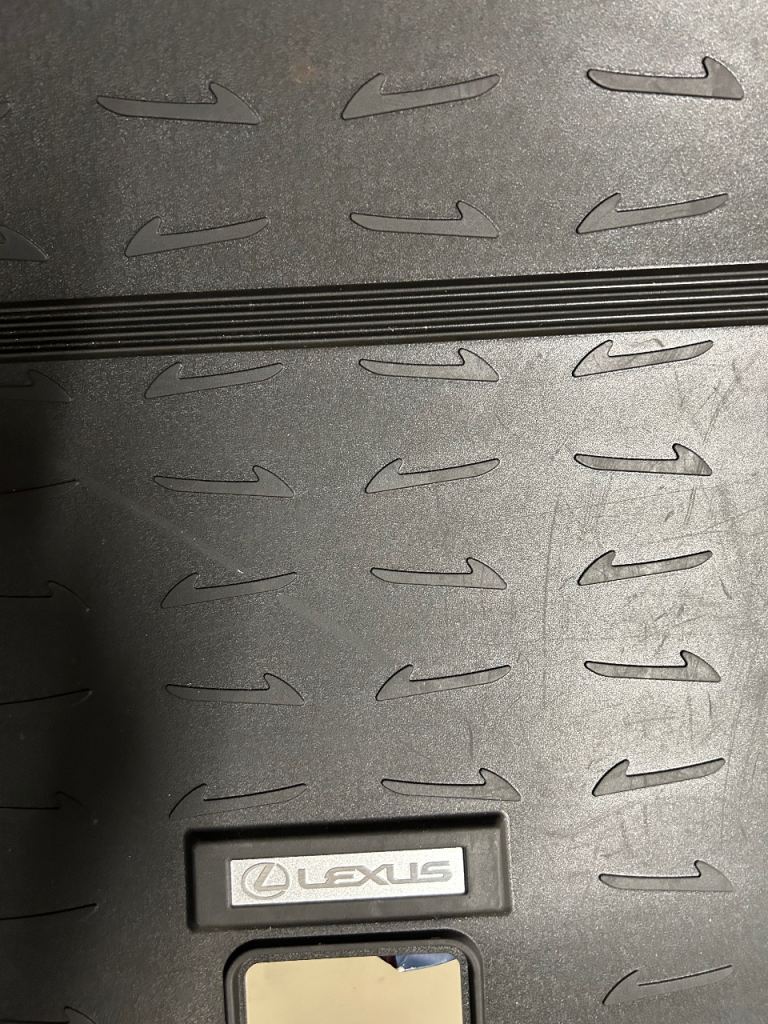 Lexus RX rubber boot mat - recent/current model