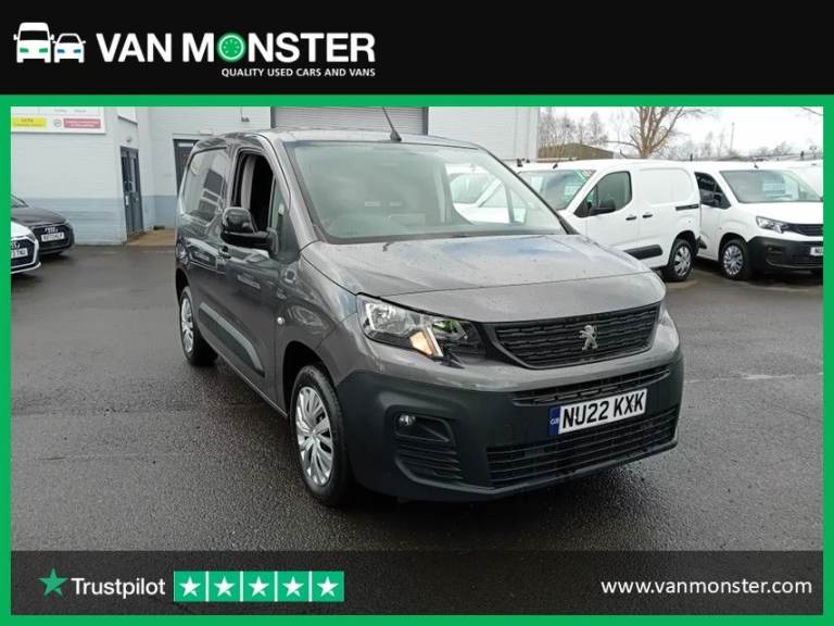 2022 Peugeot Partner 1000 1.5 BlueHDi 100 Professional Prem Van [6 Spd] PANEL VAN DIESEL Manual