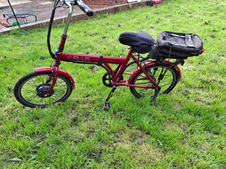 Electric Folding Bike – Red 