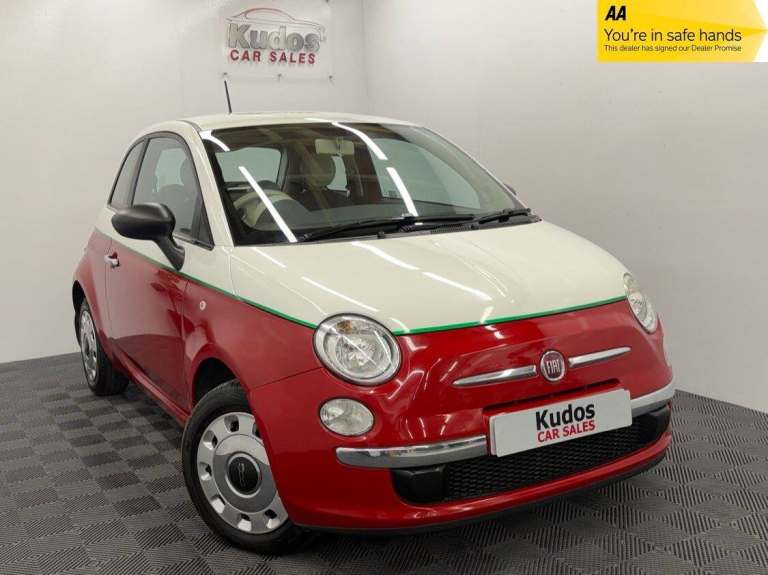 2014 Fiat 500 1.2 Bicolour 3dr - 67900 MILES - AIRCON - BLUETOOTH - FSH HATCHBACK Petrol Manual