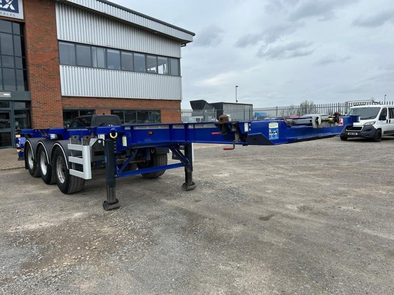 SDC TRI AXLE 14 LOCK SLIDING SKELETAL TRAILER 2022 - C566576