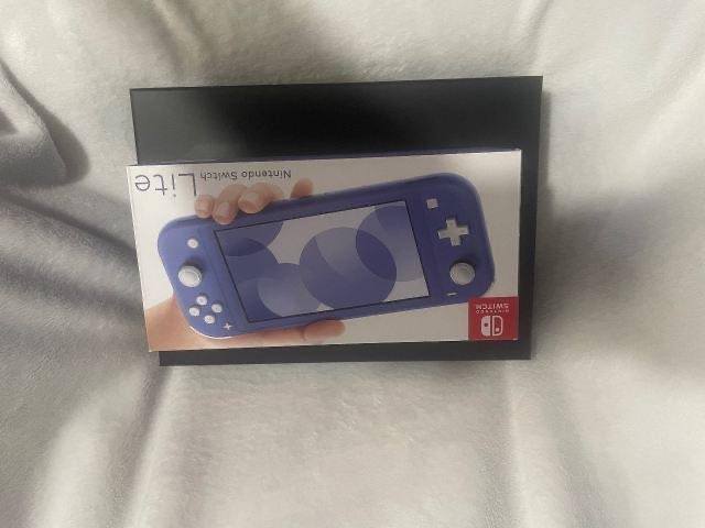 Blue Nintendo Switch