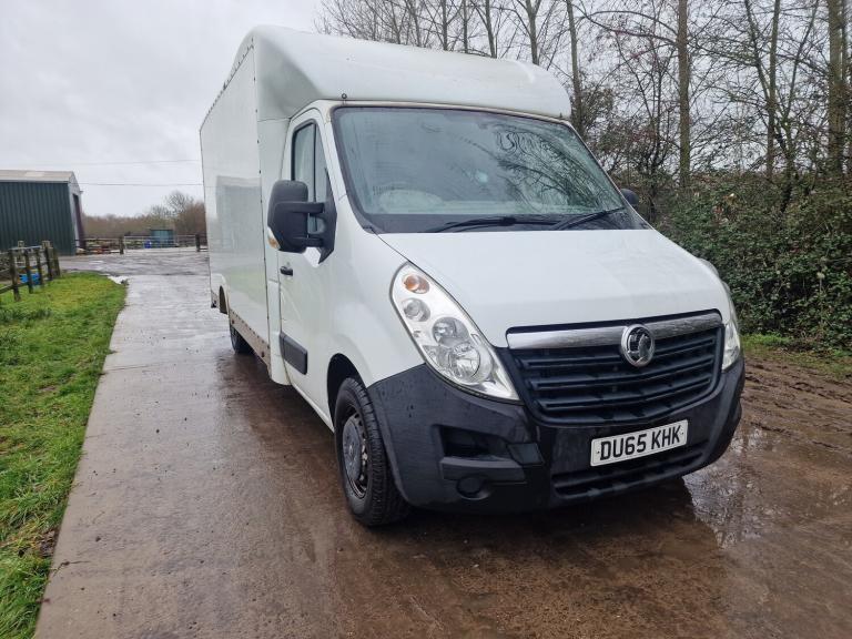 2015 Vauxhall Movano LWB High Roof Luton/Box Low Loader  Drives Perfect  5mMOT