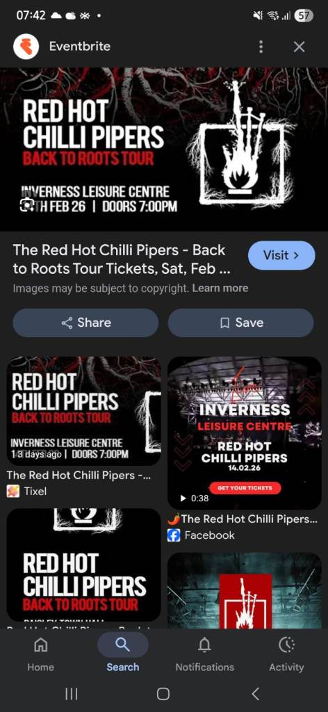 Red Hot Chilli Pipers tickets