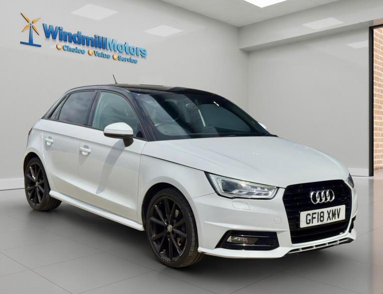 2018 Audi A1 1.4 TFSI Black Edition Sportback S Tronic Euro 6 (s/s) 5dr (Nav) HATCHBACK Petrol Au...