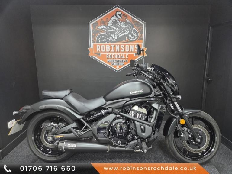 2021 21 Kawasaki Vulcan 650 S Performance with just 1170 miles & just one own...