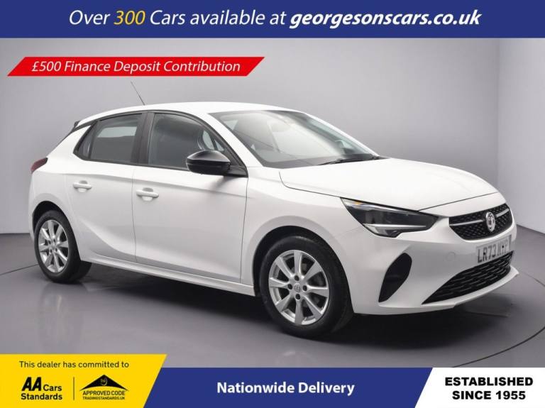 2023 Vauxhall Corsa 1.2 Design Hatchback 5dr Petrol Manual Euro 6 (75 ps) Hatchback Petrol Manual