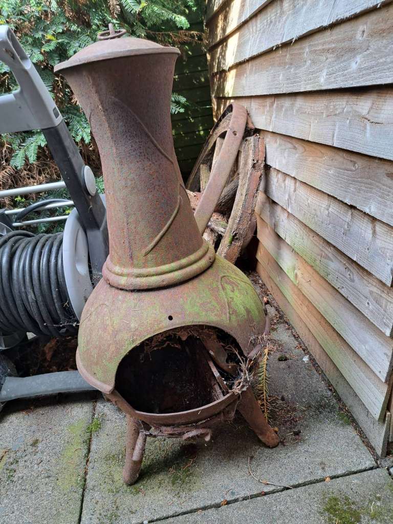 Garden chiminea