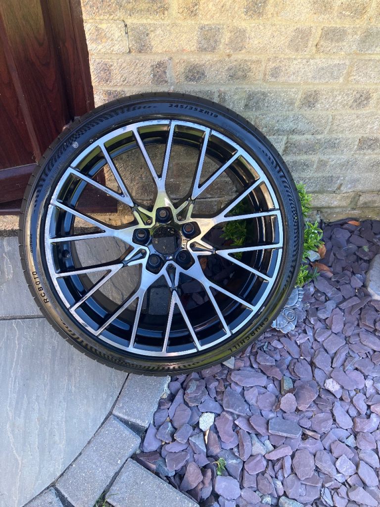 BMW m2 Comp alloy wheel tyre 