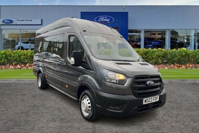 2023 Ford Transit 460 Leader AUTO L4 H3 ELWB High Roof 17 Seat Minibus RWD 2.0 EcoBlue 165ps  Min...
