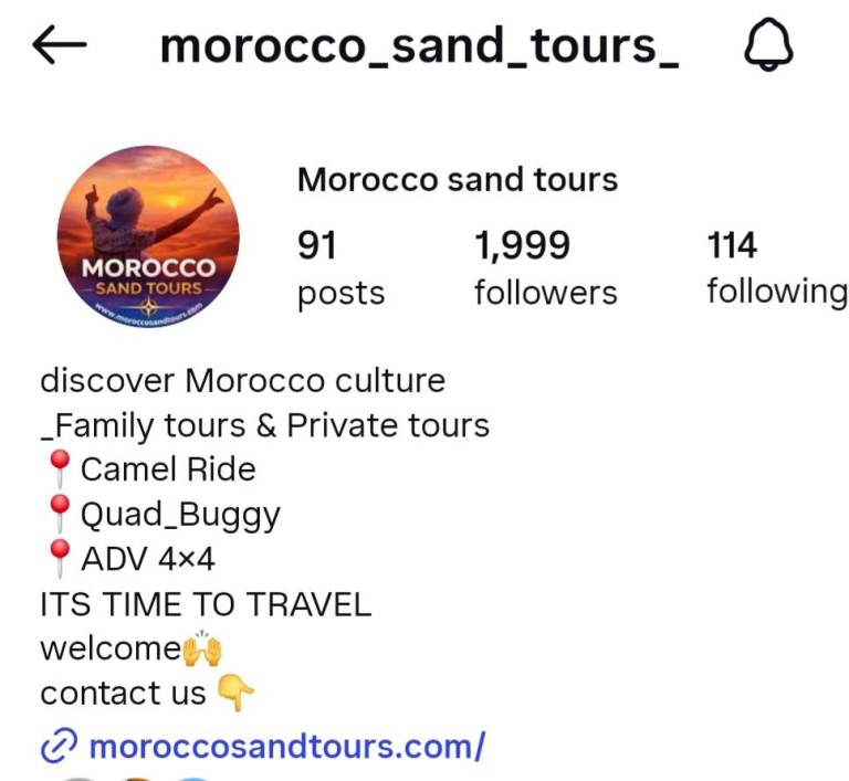 Morocco travel company 