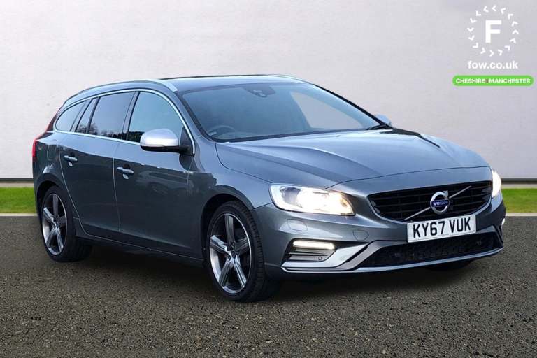 2017 Volvo V60 D3 [150] R DESIGN Lux Nav 5dr Geartronic [Lthr] Estate DIESEL Automatic