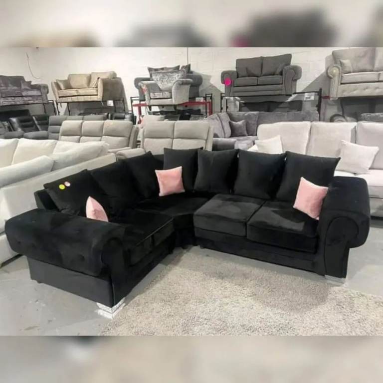 3+2 Seater Verona Sofa Grey Color & Corner Sofa Brand New SAME DAY DELIVERY Order Now 🧡🚚🚚