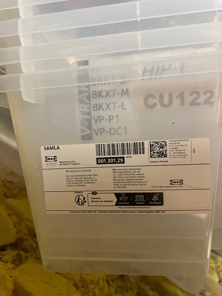 image for Plastic storage boxes