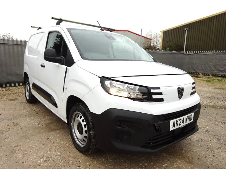 image for 2024 24 REG PEUGEOT PARTNER PROFESSIONAL L1 DIESEL VAN DAMAGED SALVAGE