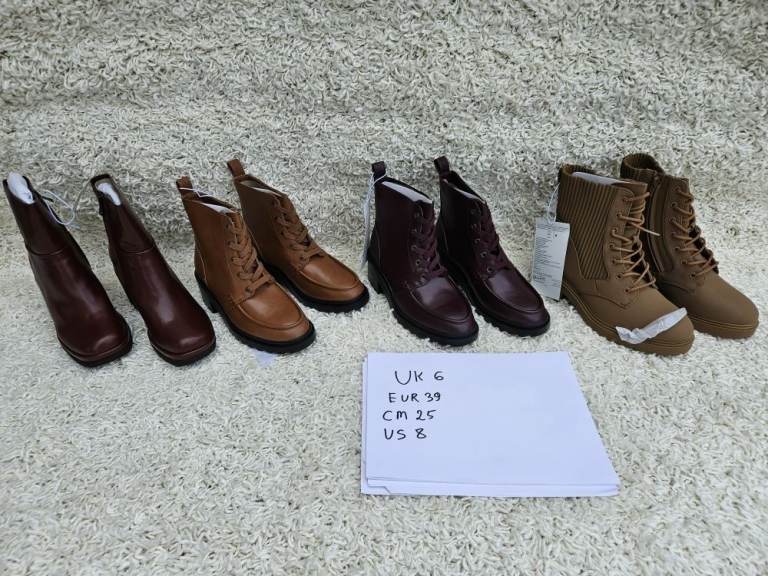 Various women's shoes, size 6 Brand new, perfect for any occasion. .or for resale.