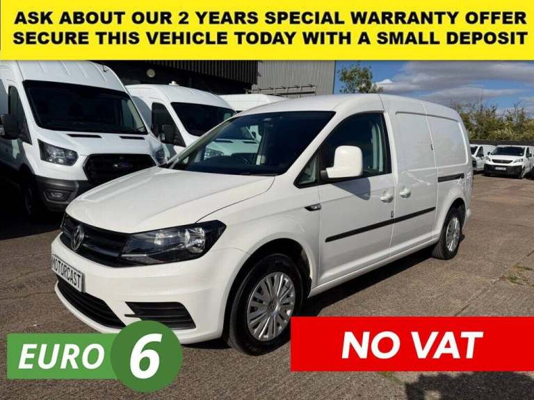 2018 68 VOLKSWAGEN CADDY MAXI 2.0 TDI C20 TRENDLINE LWB 100BHP. EURO 6 ULEZ. AIR