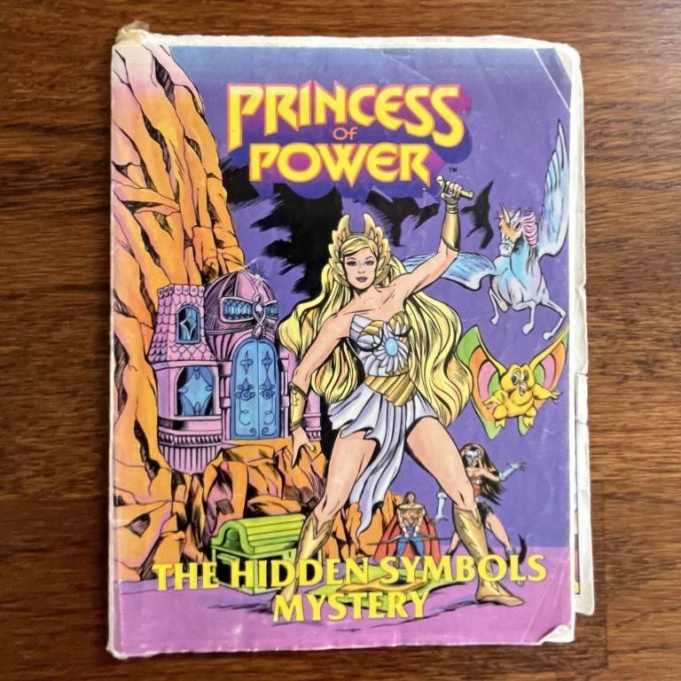 Vintage 1984 Princes of Power 'Hidden Symbols Mystery' mini comic book. Complete. CAN POST