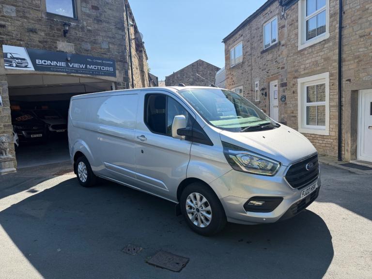 2022 Ford Transit Custom 2.0 EcoBlue 130ps LWB l2H1 Low Roof Limited Van PANEL VAN Diesel Manual