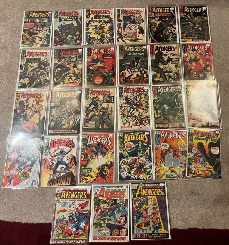 The Avengers x27 - Silver Age Marvel Comics collection job lot or singles
