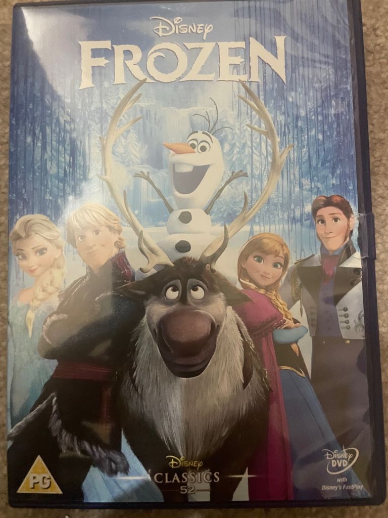Frozen dvd 