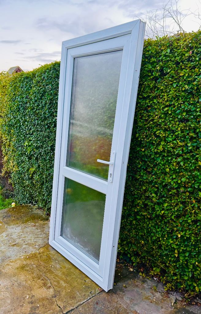 UPVC Door Double Glazed Door Exterior Door