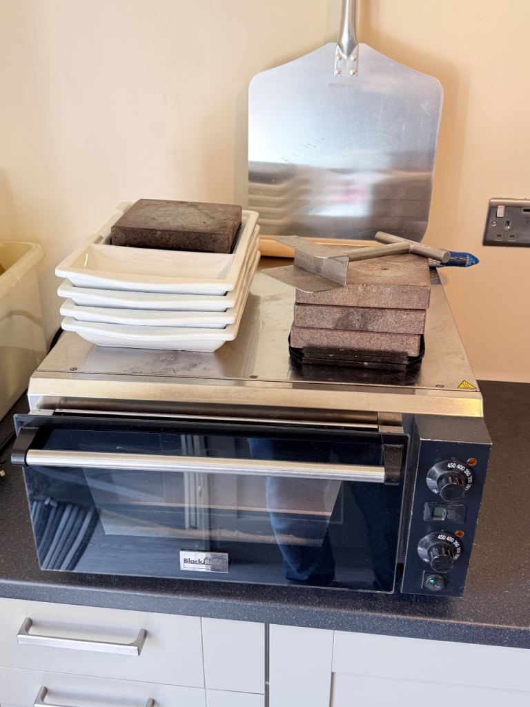 Blackrock Pizza Oven - Good Condition, with Peel and Stones