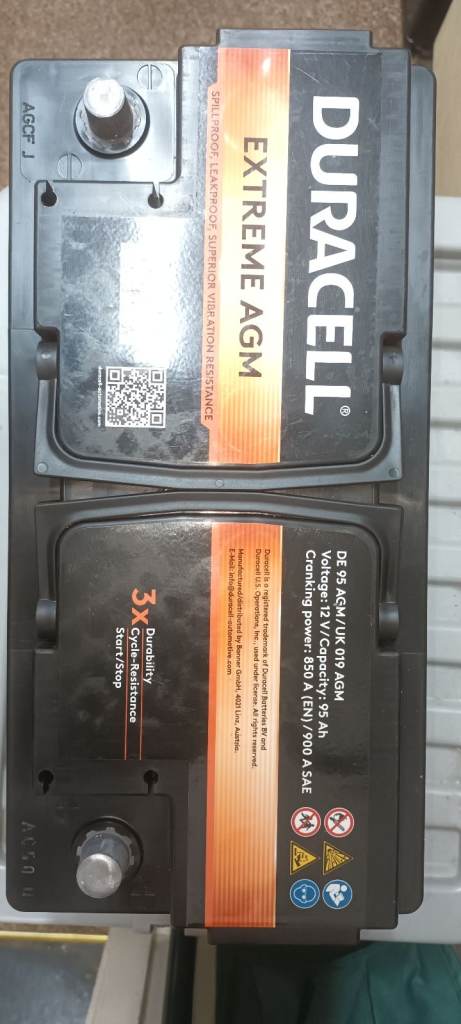 Duracell extreme battery