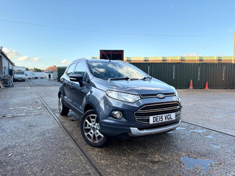2015 Ford Ecosport 1.0 EcoBoost Titanium 5dr Manual ULEZ Compliant Grey HATCHBACK Petrol Manual