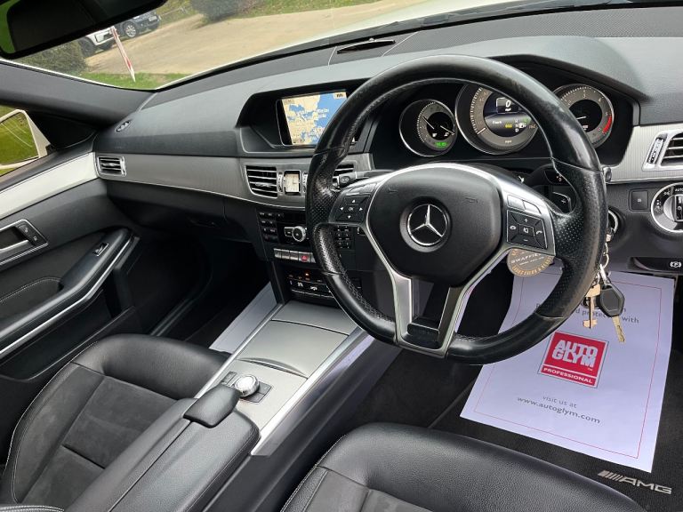 Mercedes E250 CDI AMG SPORT, Auto, private plate, White, luxury saloon, FSH, stunning!