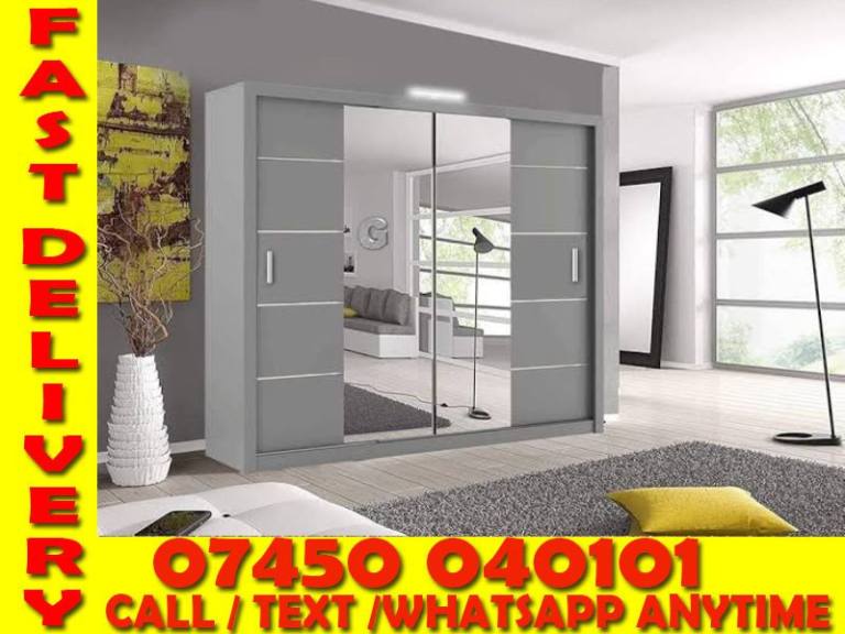 bedroom set wardrobe) double door (fsdf)