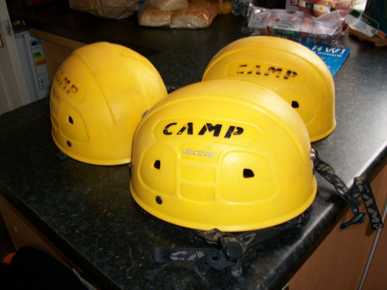 Climbing helmet