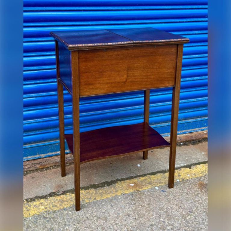 Vintage Mahogany Sewing Table/ Cabinet £68