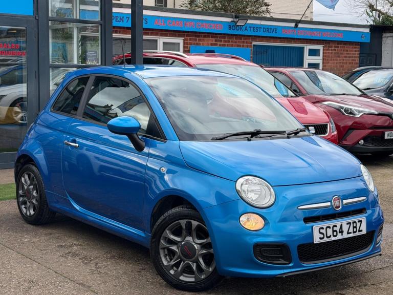 2014 Fiat 500 1.2 S Hatchback 3dr Petrol Manual Euro 6 (s/s) (69 bhp) HATCHBACK Petrol Manual