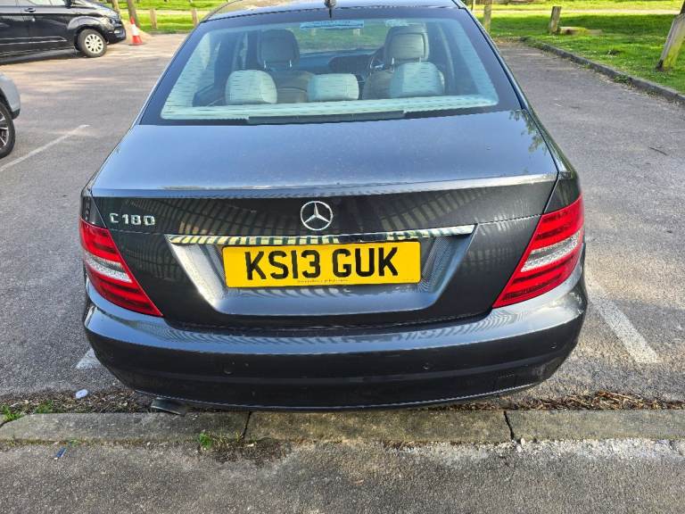 2013 MERCEDES BENZ C-CLASS AUTOMATIC PETROL (GREY COLOUR)
