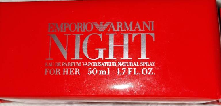 Emporio armani night for her sealed 