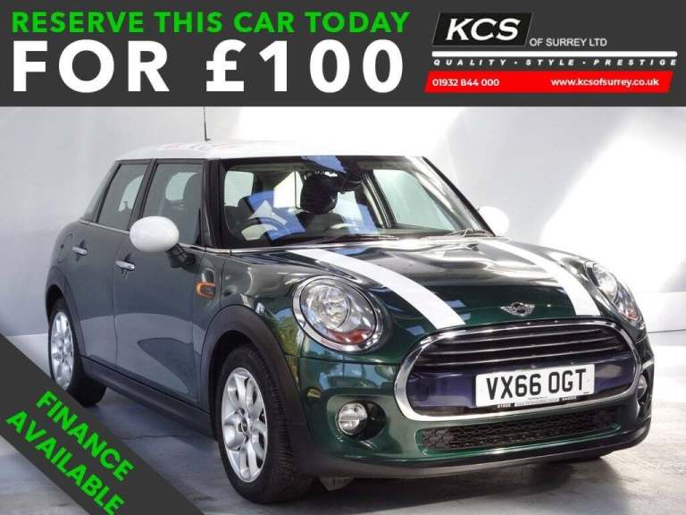 2016 MINI Hatch 1.5 Cooper Hatchback 5dr Petrol Manual Euro 6 (s/s) (136 ps) Hatchback Petrol Manual