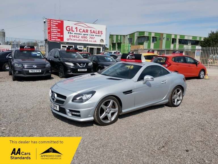 Mercedes SLK SLK200 BLUEEFFICIENCY AMG SPORT+FULL HISTORY+3M WARRANTY