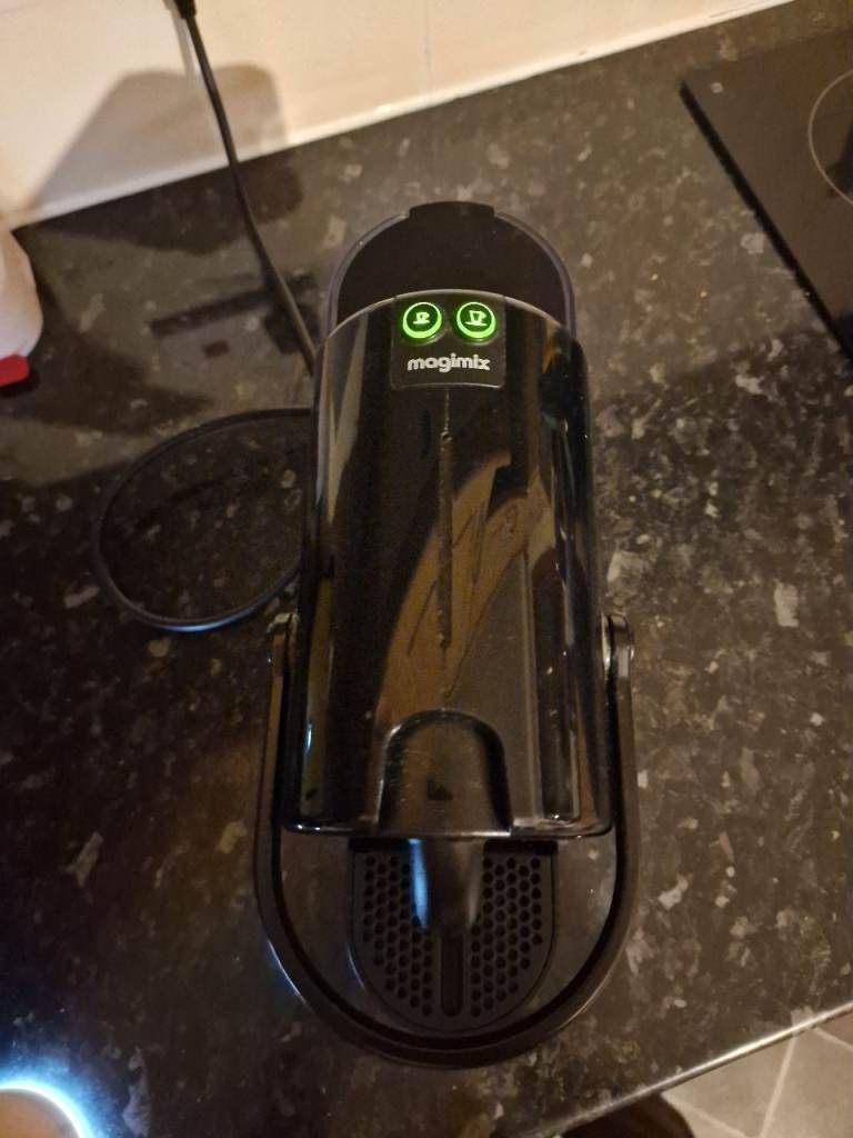 Nespresso Inissia with added extras.