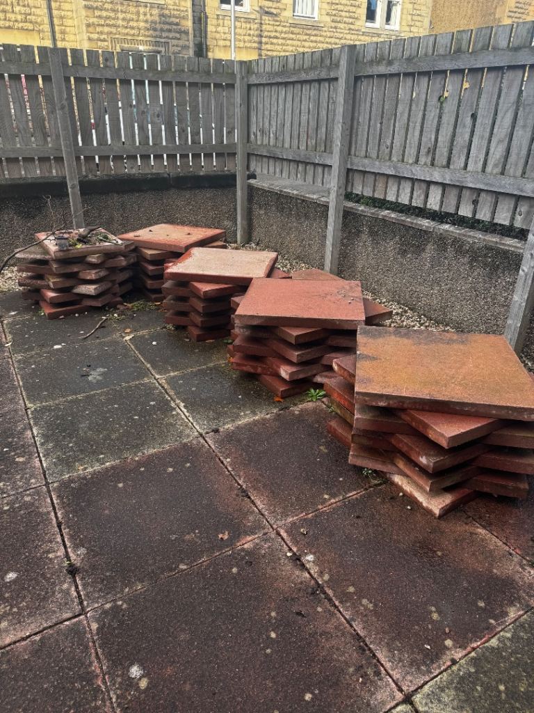 Pink paving slabs - Free